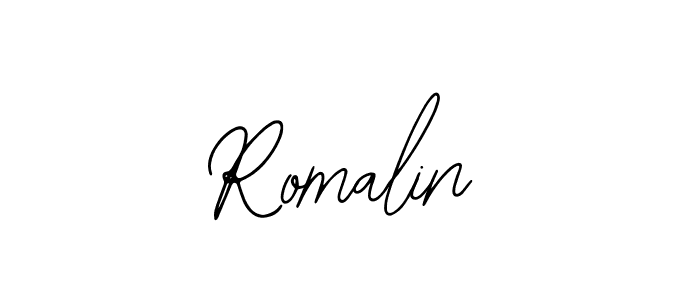Also we have Romalin name is the best signature style. Create professional handwritten signature collection using Bearetta-2O07w autograph style. Romalin signature style 12 images and pictures png