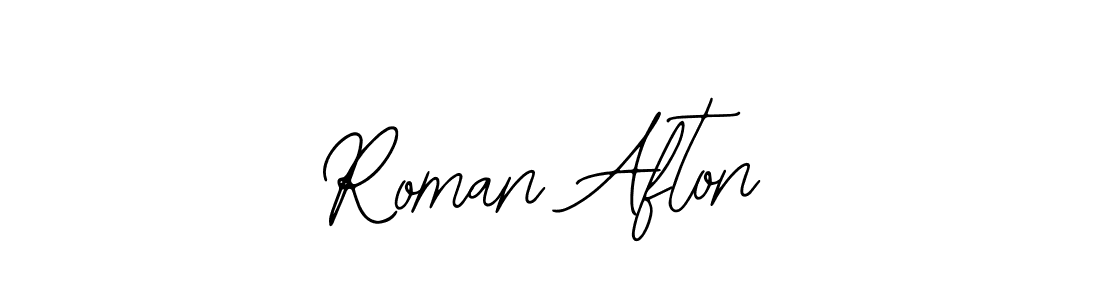 Also we have Roman Afton name is the best signature style. Create professional handwritten signature collection using Bearetta-2O07w autograph style. Roman Afton signature style 12 images and pictures png