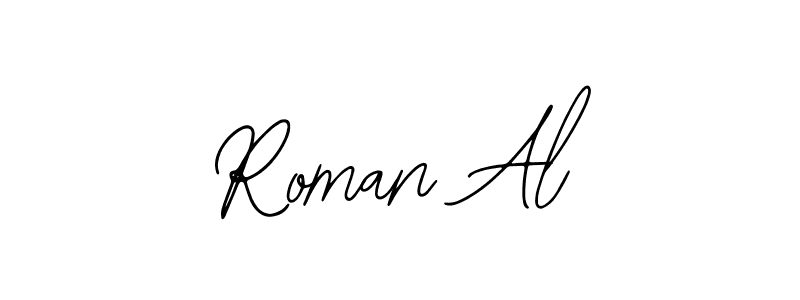 Make a beautiful signature design for name Roman Al. With this signature (Bearetta-2O07w) style, you can create a handwritten signature for free. Roman Al signature style 12 images and pictures png