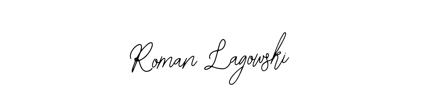 Make a short Roman Lagowski signature style. Manage your documents anywhere anytime using Bearetta-2O07w. Create and add eSignatures, submit forms, share and send files easily. Roman Lagowski signature style 12 images and pictures png