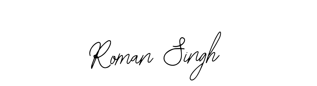 Also You can easily find your signature by using the search form. We will create Roman Singh name handwritten signature images for you free of cost using Bearetta-2O07w sign style. Roman Singh signature style 12 images and pictures png