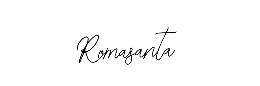 It looks lik you need a new signature style for name Romasanta. Design unique handwritten (Bearetta-2O07w) signature with our free signature maker in just a few clicks. Romasanta signature style 12 images and pictures png