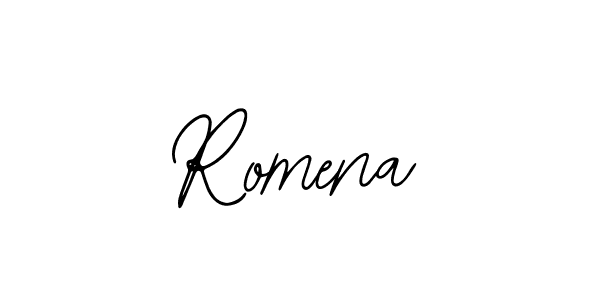 if you are searching for the best signature style for your name Romena. so please give up your signature search. here we have designed multiple signature styles  using Bearetta-2O07w. Romena signature style 12 images and pictures png