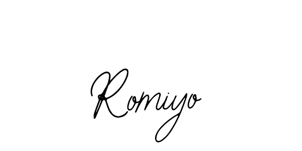 Also we have Romiyo name is the best signature style. Create professional handwritten signature collection using Bearetta-2O07w autograph style. Romiyo signature style 12 images and pictures png