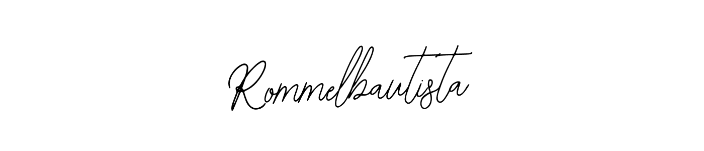 Also You can easily find your signature by using the search form. We will create Rommelbautista name handwritten signature images for you free of cost using Bearetta-2O07w sign style. Rommelbautista signature style 12 images and pictures png