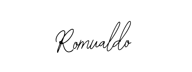 Use a signature maker to create a handwritten signature online. With this signature software, you can design (Bearetta-2O07w) your own signature for name Romualdo. Romualdo signature style 12 images and pictures png