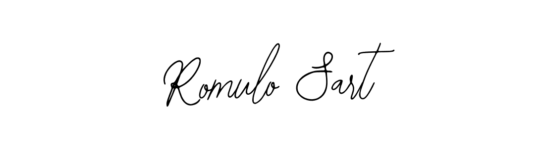 Make a beautiful signature design for name Romulo Sart. Use this online signature maker to create a handwritten signature for free. Romulo Sart signature style 12 images and pictures png