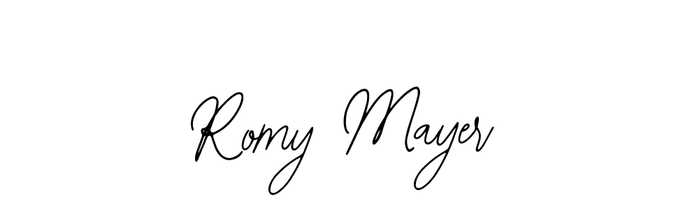 See photos of Romy Mayer official signature by Spectra . Check more albums & portfolios. Read reviews & check more about Bearetta-2O07w font. Romy Mayer signature style 12 images and pictures png