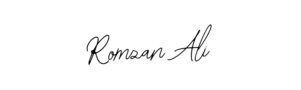 Also You can easily find your signature by using the search form. We will create Romzan Ali name handwritten signature images for you free of cost using Bearetta-2O07w sign style. Romzan Ali signature style 12 images and pictures png