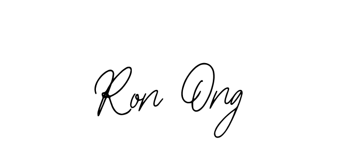 Bearetta-2O07w is a professional signature style that is perfect for those who want to add a touch of class to their signature. It is also a great choice for those who want to make their signature more unique. Get Ron Ong name to fancy signature for free. Ron Ong signature style 12 images and pictures png