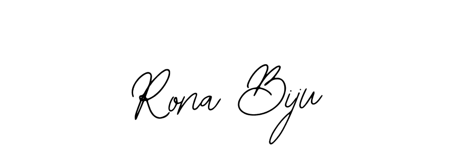 Also You can easily find your signature by using the search form. We will create Rona Biju name handwritten signature images for you free of cost using Bearetta-2O07w sign style. Rona Biju signature style 12 images and pictures png