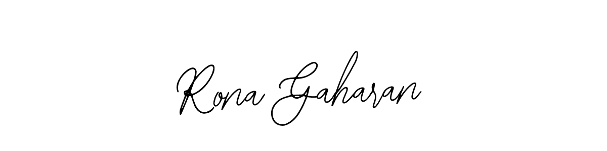 Use a signature maker to create a handwritten signature online. With this signature software, you can design (Bearetta-2O07w) your own signature for name Rona Gaharan. Rona Gaharan signature style 12 images and pictures png