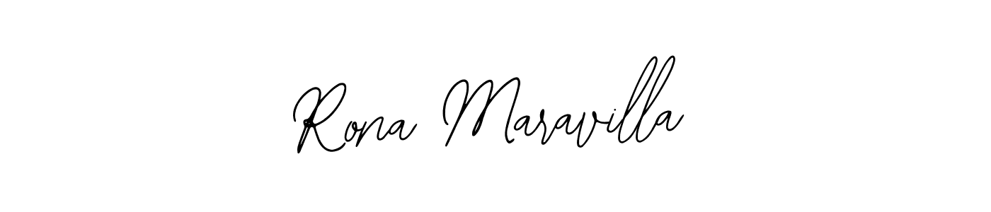 Design your own signature with our free online signature maker. With this signature software, you can create a handwritten (Bearetta-2O07w) signature for name Rona Maravilla. Rona Maravilla signature style 12 images and pictures png