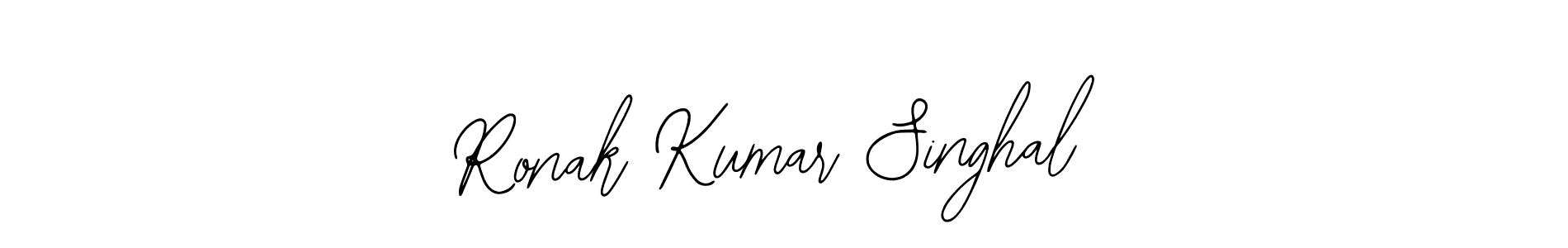 Design your own signature with our free online signature maker. With this signature software, you can create a handwritten (Bearetta-2O07w) signature for name Ronak Kumar Singhal. Ronak Kumar Singhal signature style 12 images and pictures png