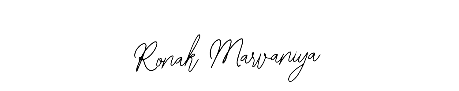 It looks lik you need a new signature style for name Ronak Marvaniya. Design unique handwritten (Bearetta-2O07w) signature with our free signature maker in just a few clicks. Ronak Marvaniya signature style 12 images and pictures png