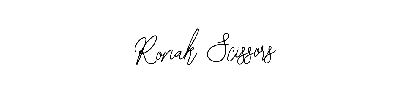 Create a beautiful signature design for name Ronak Scissors. With this signature (Bearetta-2O07w) fonts, you can make a handwritten signature for free. Ronak Scissors signature style 12 images and pictures png