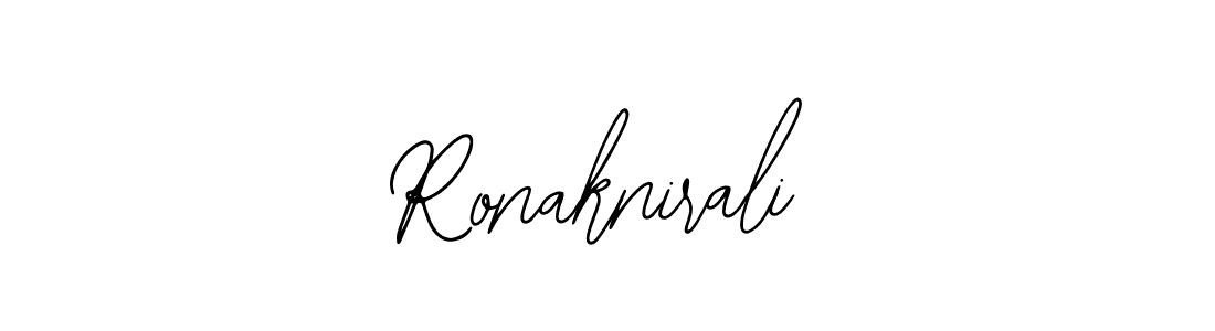 Bearetta-2O07w is a professional signature style that is perfect for those who want to add a touch of class to their signature. It is also a great choice for those who want to make their signature more unique. Get Ronaknirali name to fancy signature for free. Ronaknirali signature style 12 images and pictures png