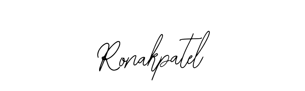 Make a beautiful signature design for name Ronakpatel. With this signature (Bearetta-2O07w) style, you can create a handwritten signature for free. Ronakpatel signature style 12 images and pictures png