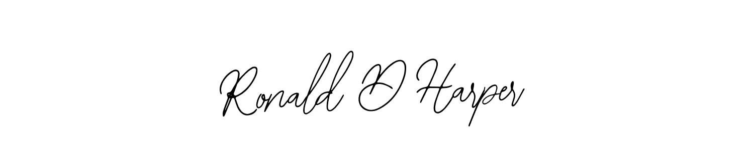 if you are searching for the best signature style for your name Ronald D Harper. so please give up your signature search. here we have designed multiple signature styles  using Bearetta-2O07w. Ronald D Harper signature style 12 images and pictures png