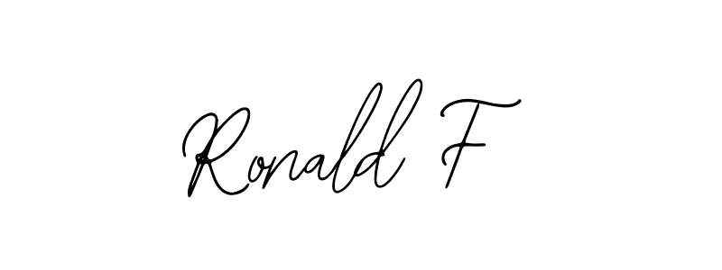 Make a beautiful signature design for name Ronald F. Use this online signature maker to create a handwritten signature for free. Ronald F signature style 12 images and pictures png