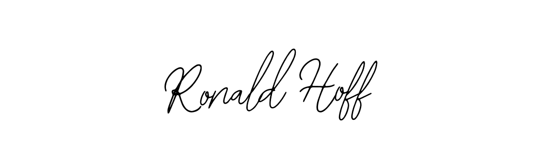 Design your own signature with our free online signature maker. With this signature software, you can create a handwritten (Bearetta-2O07w) signature for name Ronald Hoff. Ronald Hoff signature style 12 images and pictures png