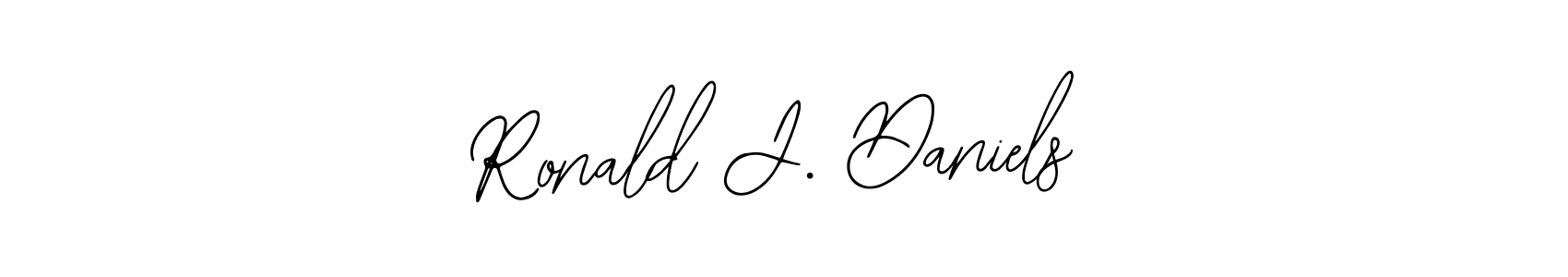 Make a beautiful signature design for name Ronald J. Daniels. Use this online signature maker to create a handwritten signature for free. Ronald J. Daniels signature style 12 images and pictures png