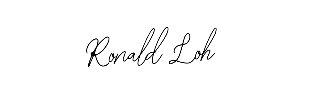 if you are searching for the best signature style for your name Ronald Loh. so please give up your signature search. here we have designed multiple signature styles  using Bearetta-2O07w. Ronald Loh signature style 12 images and pictures png