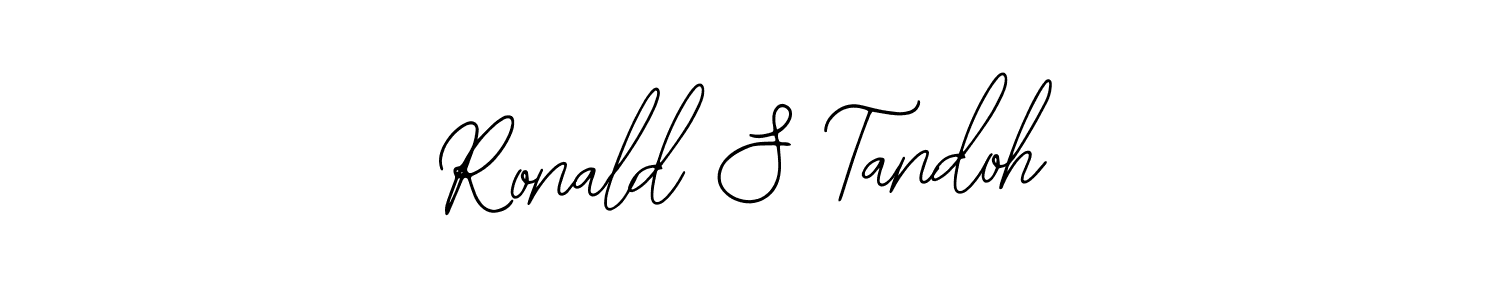 Similarly Bearetta-2O07w is the best handwritten signature design. Signature creator online .You can use it as an online autograph creator for name Ronald S Tandoh. Ronald S Tandoh signature style 12 images and pictures png