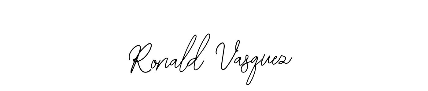 Use a signature maker to create a handwritten signature online. With this signature software, you can design (Bearetta-2O07w) your own signature for name Ronald Vasquez. Ronald Vasquez signature style 12 images and pictures png