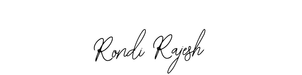 Make a beautiful signature design for name Rondi Rajesh. Use this online signature maker to create a handwritten signature for free. Rondi Rajesh signature style 12 images and pictures png