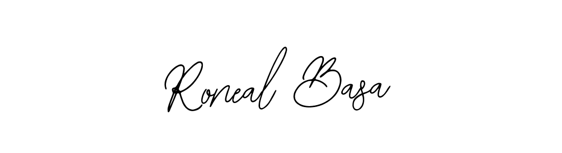 Also You can easily find your signature by using the search form. We will create Roneal Basa name handwritten signature images for you free of cost using Bearetta-2O07w sign style. Roneal Basa signature style 12 images and pictures png