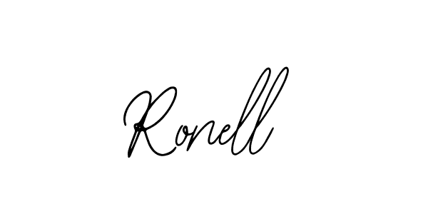 Design your own signature with our free online signature maker. With this signature software, you can create a handwritten (Bearetta-2O07w) signature for name Ronell. Ronell signature style 12 images and pictures png