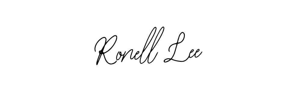 You should practise on your own different ways (Bearetta-2O07w) to write your name (Ronell Lee) in signature. don't let someone else do it for you. Ronell Lee signature style 12 images and pictures png