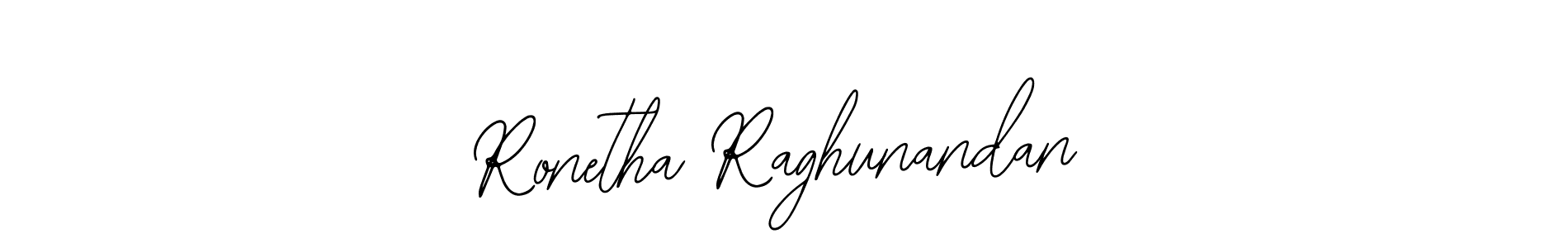 Create a beautiful signature design for name Ronetha Raghunandan. With this signature (Bearetta-2O07w) fonts, you can make a handwritten signature for free. Ronetha Raghunandan signature style 12 images and pictures png