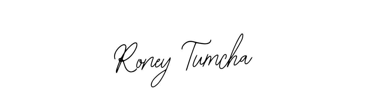Make a beautiful signature design for name Roney Tumcha. Use this online signature maker to create a handwritten signature for free. Roney Tumcha signature style 12 images and pictures png