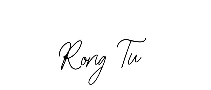 Also You can easily find your signature by using the search form. We will create Rong Tu name handwritten signature images for you free of cost using Bearetta-2O07w sign style. Rong Tu signature style 12 images and pictures png