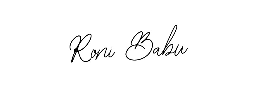 Make a beautiful signature design for name Roni Babu. Use this online signature maker to create a handwritten signature for free. Roni Babu signature style 12 images and pictures png