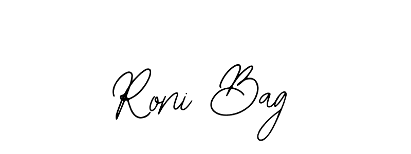 How to Draw Roni Bag signature style? Bearetta-2O07w is a latest design signature styles for name Roni Bag. Roni Bag signature style 12 images and pictures png