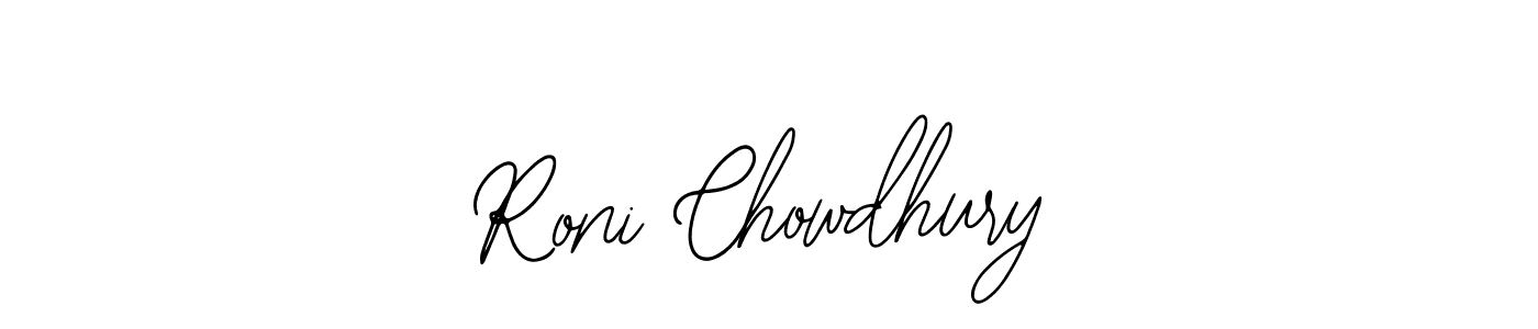How to Draw Roni Chowdhury signature style? Bearetta-2O07w is a latest design signature styles for name Roni Chowdhury. Roni Chowdhury signature style 12 images and pictures png