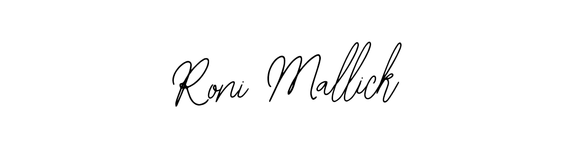 Create a beautiful signature design for name Roni Mallick. With this signature (Bearetta-2O07w) fonts, you can make a handwritten signature for free. Roni Mallick signature style 12 images and pictures png