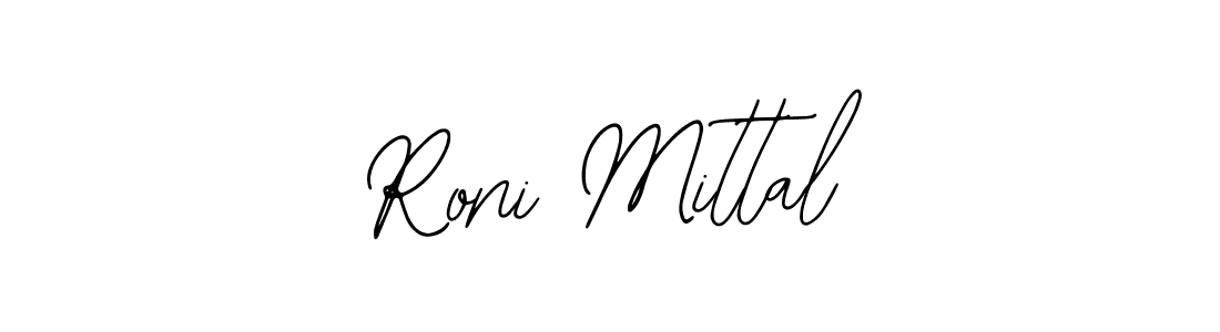 Make a beautiful signature design for name Roni Mittal. With this signature (Bearetta-2O07w) style, you can create a handwritten signature for free. Roni Mittal signature style 12 images and pictures png