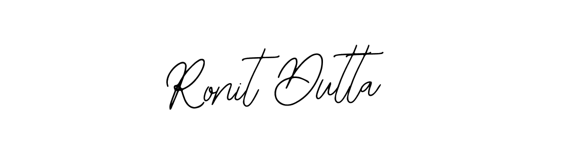How to make Ronit Dutta signature? Bearetta-2O07w is a professional autograph style. Create handwritten signature for Ronit Dutta name. Ronit Dutta signature style 12 images and pictures png