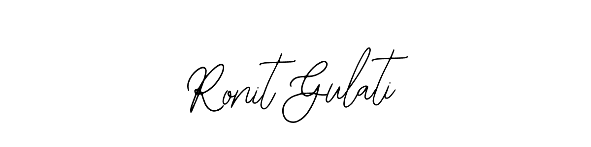 Ronit Gulati stylish signature style. Best Handwritten Sign (Bearetta-2O07w) for my name. Handwritten Signature Collection Ideas for my name Ronit Gulati. Ronit Gulati signature style 12 images and pictures png