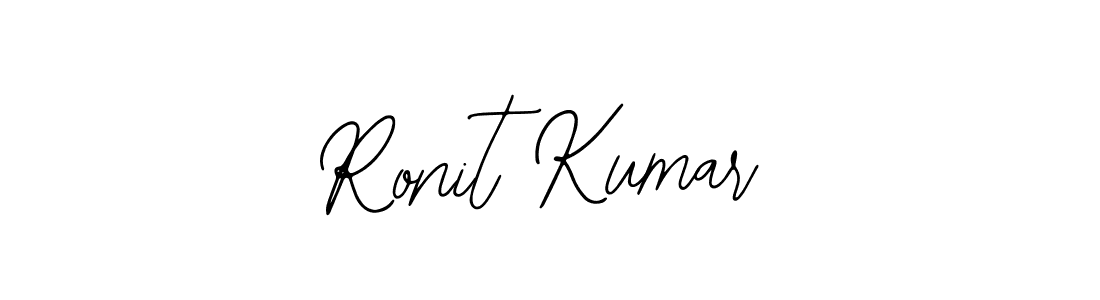 Create a beautiful signature design for name Ronit Kumar. With this signature (Bearetta-2O07w) fonts, you can make a handwritten signature for free. Ronit Kumar signature style 12 images and pictures png