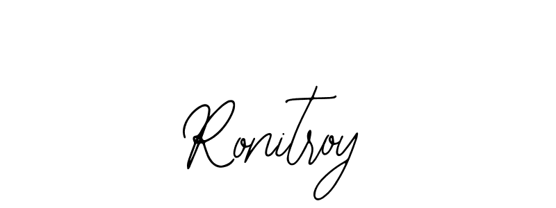 Ronitroy stylish signature style. Best Handwritten Sign (Bearetta-2O07w) for my name. Handwritten Signature Collection Ideas for my name Ronitroy. Ronitroy signature style 12 images and pictures png