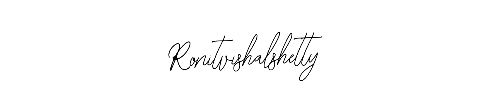 Ronitvishalshetty stylish signature style. Best Handwritten Sign (Bearetta-2O07w) for my name. Handwritten Signature Collection Ideas for my name Ronitvishalshetty. Ronitvishalshetty signature style 12 images and pictures png