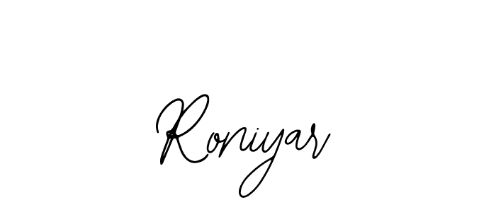 You can use this online signature creator to create a handwritten signature for the name Roniyar. This is the best online autograph maker. Roniyar signature style 12 images and pictures png
