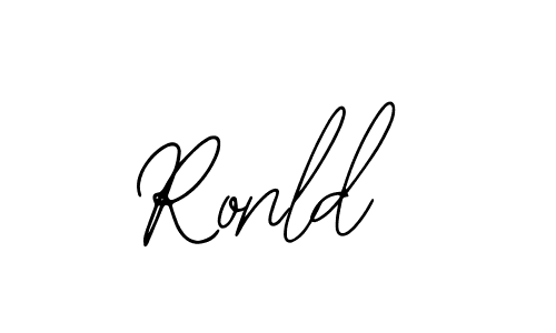 if you are searching for the best signature style for your name Ronld. so please give up your signature search. here we have designed multiple signature styles  using Bearetta-2O07w. Ronld signature style 12 images and pictures png