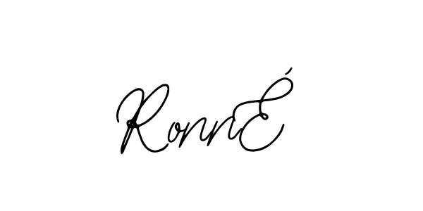 Similarly Bearetta-2O07w is the best handwritten signature design. Signature creator online .You can use it as an online autograph creator for name RonnÉ. RonnÉ signature style 12 images and pictures png