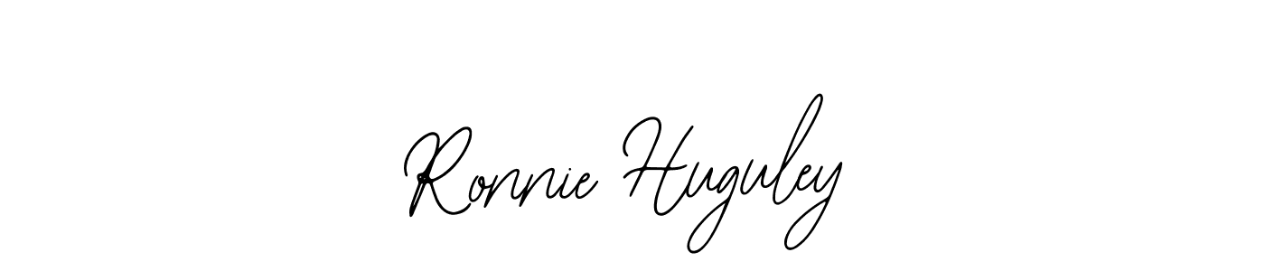 Use a signature maker to create a handwritten signature online. With this signature software, you can design (Bearetta-2O07w) your own signature for name Ronnie Huguley. Ronnie Huguley signature style 12 images and pictures png